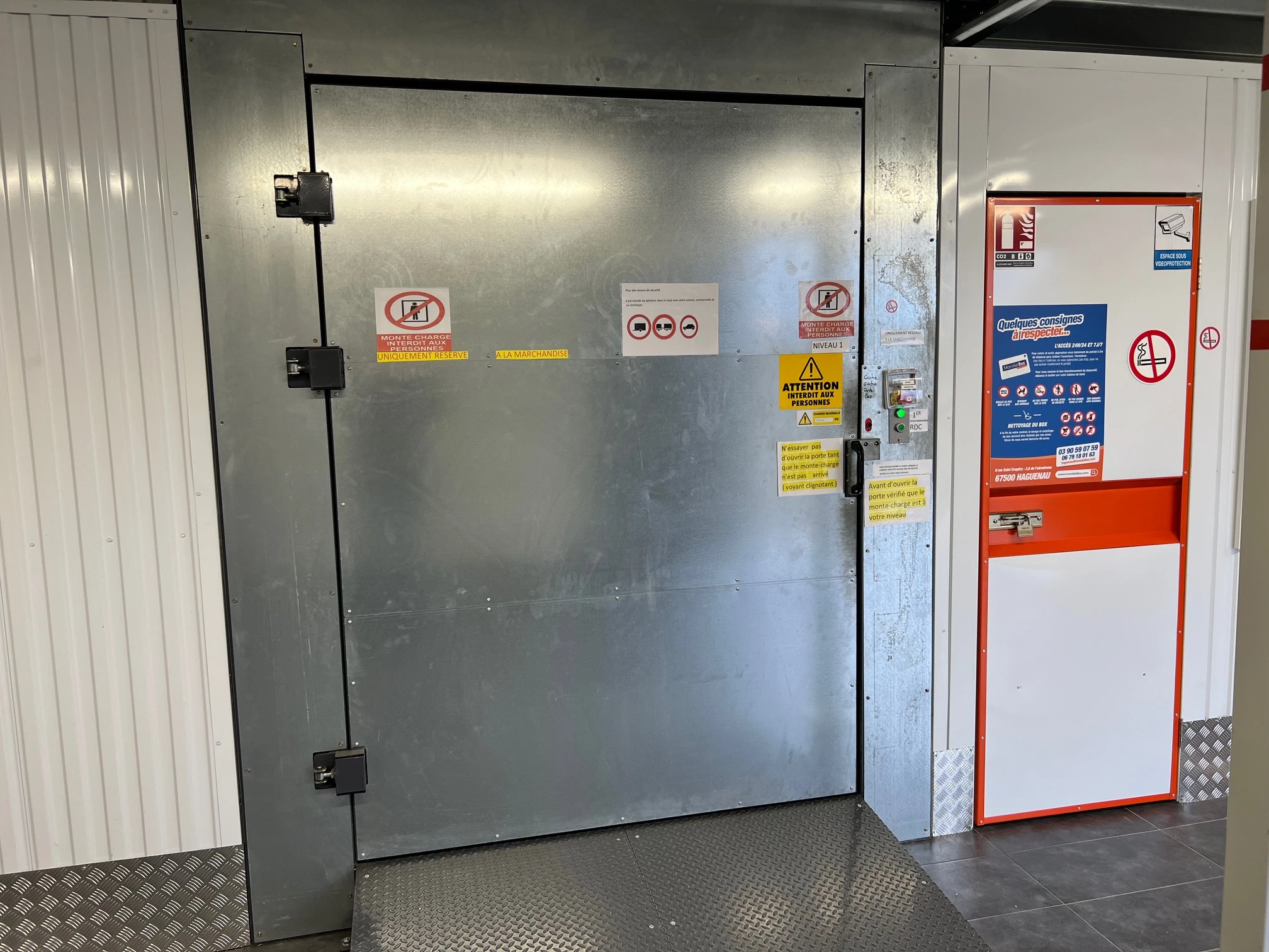 monte charge haguenau