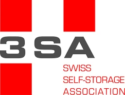 Logo de la 3SA (Swiss Self-Storage Association), partenaire du centre MondialBox Genève